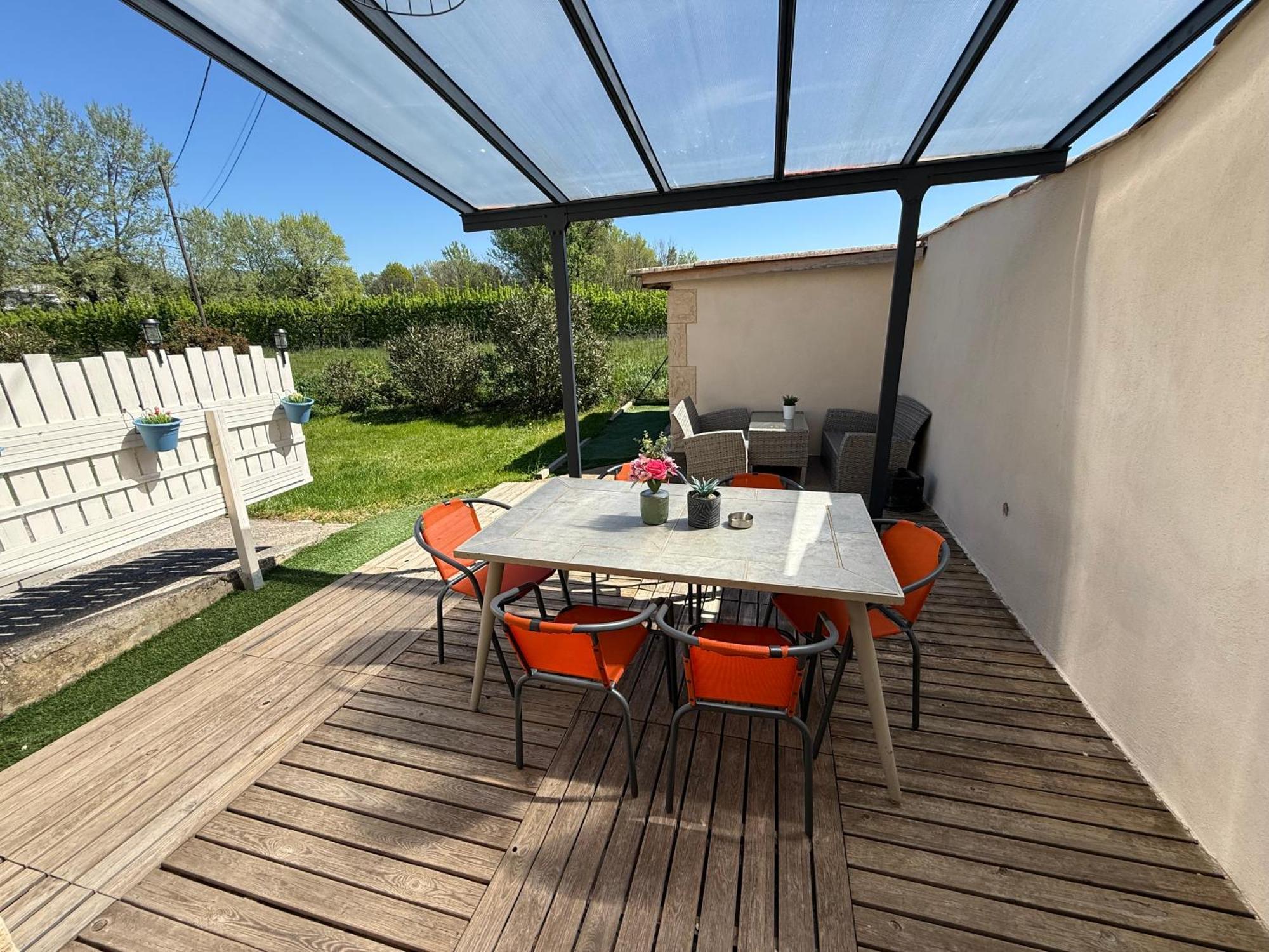 Au Calme, Confortable Avec Terrasse Le Pouzin Eksteriør billede